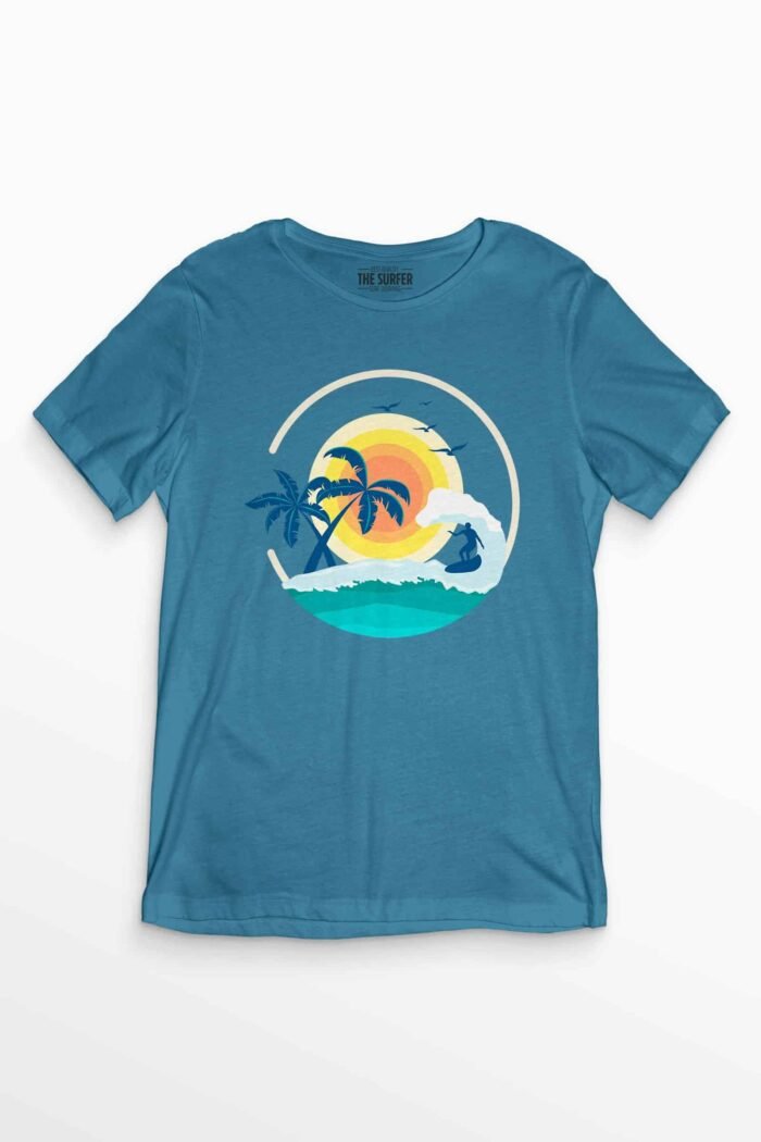 Island Life  Cotton Tee - Image 2